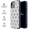 image:imageCasely iPhone 17 Pro Max Case  Seaside Stitch  Vintage Roses  Align SoftTouch Flexible Bumper Case  Compatible with MagSafeSeaside Stitch  Vintage Roses