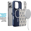 image:imageCasely iPhone 17 Pro Max Case  Seaside Stitch  Vintage Roses  Align SoftTouch Flexible Bumper Case  Compatible with MagSafeSeaside Stitch  Vintage Roses
