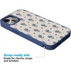 image:imageCasely iPhone 17 Pro Max Case  Seaside Stitch  Vintage Roses  Align SoftTouch Flexible Bumper Case  Compatible with MagSafeSeaside Stitch  Vintage Roses