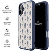 image:imageCasely iPhone 17 Pro Max Case  Seaside Stitch  Vintage Roses  Align SoftTouch Flexible Bumper Case  Compatible with MagSafeSeaside Stitch  Vintage Roses