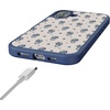 image:imageCasely iPhone 17 Pro Max Case  Seaside Stitch  Vintage Roses  Align SoftTouch Flexible Bumper Case  Compatible with MagSafeSeaside Stitch  Vintage Roses