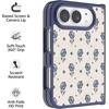 image:imageCasely iPhone 17 Pro Max Case  Seaside Stitch  Vintage Roses  Align SoftTouch Flexible Bumper Case  Compatible with MagSafeSeaside Stitch  Vintage Roses