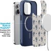 image:imageCasely iPhone 17 Pro Max Case  Seaside Stitch  Vintage Roses  Align SoftTouch Flexible Bumper Case  Compatible with MagSafeSeaside Stitch  Vintage Roses