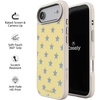 image:imageCasely iPhone 17 Pro Max Case  Seaside Stitch  Vintage Roses  Align SoftTouch Flexible Bumper Case  Compatible with MagSafeShine Bright  Butter Yellow Stars