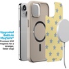 image:imageCasely iPhone 17 Pro Max Case  Seaside Stitch  Vintage Roses  Align SoftTouch Flexible Bumper Case  Compatible with MagSafeShine Bright  Butter Yellow Stars