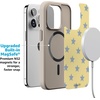 image:imageCasely iPhone 17 Pro Max Case  Seaside Stitch  Vintage Roses  Align SoftTouch Flexible Bumper Case  Compatible with MagSafeShine Bright  Butter Yellow Stars