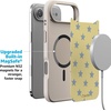 image:imageCasely iPhone 17 Pro Max Case  Seaside Stitch  Vintage Roses  Align SoftTouch Flexible Bumper Case  Compatible with MagSafeShine Bright  Butter Yellow Stars