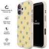 image:imageCasely iPhone 17 Pro Max Case  Seaside Stitch  Vintage Roses  Align SoftTouch Flexible Bumper Case  Compatible with MagSafeShine Bright  Butter Yellow Stars