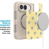 image:imageCasely iPhone 17 Pro Max Case  Seaside Stitch  Vintage Roses  Align SoftTouch Flexible Bumper Case  Compatible with MagSafeShine Bright  Butter Yellow Stars