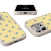 image:imageCasely iPhone 17 Pro Max Case  Seaside Stitch  Vintage Roses  Align SoftTouch Flexible Bumper Case  Compatible with MagSafeShine Bright  Butter Yellow Stars