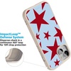 image:imageCasely iPhone 17 Pro Max Case  Seaside Stitch  Vintage Roses  Align SoftTouch Flexible Bumper Case  Compatible with MagSafeStars Align  Blue  Red Stars