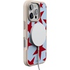 image:imageCasely iPhone 17 Pro Max Case  Seaside Stitch  Vintage Roses  Align SoftTouch Flexible Bumper Case  Compatible with MagSafeStars Align  Blue  Red Stars