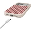 image:imageCasely iPhone 17 Pro Max Case  Seaside Stitch  Vintage Roses  Align SoftTouch Flexible Bumper Case  Compatible with MagSafeSweet Jam  Red Gingham