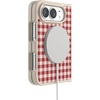 image:imageCasely iPhone 17 Pro Max Case  Seaside Stitch  Vintage Roses  Align SoftTouch Flexible Bumper Case  Compatible with MagSafeSweet Jam  Red Gingham