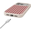 image:imageCasely iPhone 17 Pro Max Case  Seaside Stitch  Vintage Roses  Align SoftTouch Flexible Bumper Case  Compatible with MagSafeSweet Jam  Red Gingham