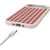 image:imageCasely iPhone 17 Pro Max Case  Seaside Stitch  Vintage Roses  Align SoftTouch Flexible Bumper Case  Compatible with MagSafeSweet Jam  Red Gingham