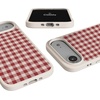 image:imageCasely iPhone 17 Pro Max Case  Seaside Stitch  Vintage Roses  Align SoftTouch Flexible Bumper Case  Compatible with MagSafeSweet Jam  Red Gingham