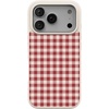 image:imageCasely iPhone 17 Pro Max Case  Seaside Stitch  Vintage Roses  Align SoftTouch Flexible Bumper Case  Compatible with MagSafeSweet Jam  Red Gingham