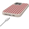 image:imageCasely iPhone 17 Pro Max Case  Seaside Stitch  Vintage Roses  Align SoftTouch Flexible Bumper Case  Compatible with MagSafeSweet Jam  Red Gingham