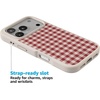 image:imageCasely iPhone 17 Pro Max Case  Seaside Stitch  Vintage Roses  Align SoftTouch Flexible Bumper Case  Compatible with MagSafeSweet Jam  Red Gingham