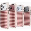 image:imageCasely iPhone 17 Pro Max Case  Seaside Stitch  Vintage Roses  Align SoftTouch Flexible Bumper Case  Compatible with MagSafeSweet Jam  Red Gingham