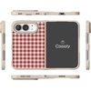image:imageCasely iPhone 17 Pro Max Case  Seaside Stitch  Vintage Roses  Align SoftTouch Flexible Bumper Case  Compatible with MagSafeSweet Jam  Red Gingham