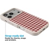 image:imageCasely iPhone 17 Pro Max Case  Seaside Stitch  Vintage Roses  Align SoftTouch Flexible Bumper Case  Compatible with MagSafeSweet Jam  Red Gingham