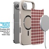 image:imageCasely iPhone 17 Pro Max Case  Seaside Stitch  Vintage Roses  Align SoftTouch Flexible Bumper Case  Compatible with MagSafeSweet Jam  Red Gingham