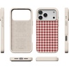 image:imageCasely iPhone 17 Pro Max Case  Seaside Stitch  Vintage Roses  Align SoftTouch Flexible Bumper Case  Compatible with MagSafeSweet Jam  Red Gingham