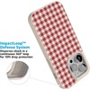 image:imageCasely iPhone 17 Pro Max Case  Seaside Stitch  Vintage Roses  Align SoftTouch Flexible Bumper Case  Compatible with MagSafeSweet Jam  Red Gingham