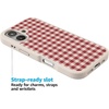 image:imageCasely iPhone 17 Pro Max Case  Seaside Stitch  Vintage Roses  Align SoftTouch Flexible Bumper Case  Compatible with MagSafeSweet Jam  Red Gingham