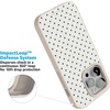image:imageCasely iPhone 17 Pro Max Case  Seaside Stitch  Vintage Roses  Align SoftTouch Flexible Bumper Case  Compatible with MagSafeTiny Stars  Blue  White