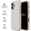 image:imageCasely iPhone 17 Pro Max Case  Seaside Stitch  Vintage Roses  Align SoftTouch Flexible Bumper Case  Compatible with MagSafeTiny Stars  Blue  White