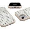 image:imageCasely iPhone 17 Pro Max Case  Seaside Stitch  Vintage Roses  Align SoftTouch Flexible Bumper Case  Compatible with MagSafeTiny Stars  Blue  White