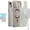 image:imageCasely iPhone 17 Pro Max Case  Seaside Stitch  Vintage Roses  Align SoftTouch Flexible Bumper Case  Compatible with MagSafeTiny Stars  Blue  White