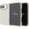 image:imageCasely iPhone 17 Pro Max Case  Seaside Stitch  Vintage Roses  Align SoftTouch Flexible Bumper Case  Compatible with MagSafeTiny Stars  Blue  White