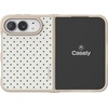 image:imageCasely iPhone 17 Pro Max Case  Seaside Stitch  Vintage Roses  Align SoftTouch Flexible Bumper Case  Compatible with MagSafeTiny Stars  Blue  White