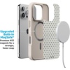 image:imageCasely iPhone 17 Pro Max Case  Seaside Stitch  Vintage Roses  Align SoftTouch Flexible Bumper Case  Compatible with MagSafeTiny Stars  Blue  White