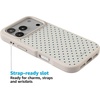 image:imageCasely iPhone 17 Pro Max Case  Seaside Stitch  Vintage Roses  Align SoftTouch Flexible Bumper Case  Compatible with MagSafeTiny Stars  Blue  White
