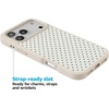 image:imageCasely iPhone 17 Pro Max Case  Seaside Stitch  Vintage Roses  Align SoftTouch Flexible Bumper Case  Compatible with MagSafeTiny Stars  Blue  White