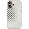 image:imageCasely iPhone 17 Pro Max Case  Seaside Stitch  Vintage Roses  Align SoftTouch Flexible Bumper Case  Compatible with MagSafeTiny Stars  Blue  White