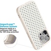 image:imageCasely iPhone 17 Pro Max Case  Seaside Stitch  Vintage Roses  Align SoftTouch Flexible Bumper Case  Compatible with MagSafeTiny Stars  Blue  White