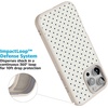 image:imageCasely iPhone 17 Pro Max Case  Seaside Stitch  Vintage Roses  Align SoftTouch Flexible Bumper Case  Compatible with MagSafeTiny Stars  Blue  White