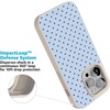 image:imageCasely iPhone 17 Pro Max Case  Seaside Stitch  Vintage Roses  Align SoftTouch Flexible Bumper Case  Compatible with MagSafeTiny Stars  Red  Blue