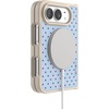 image:imageCasely iPhone 17 Pro Max Case  Seaside Stitch  Vintage Roses  Align SoftTouch Flexible Bumper Case  Compatible with MagSafeTiny Stars  Red  Blue