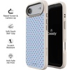 image:imageCasely iPhone 17 Pro Max Case  Seaside Stitch  Vintage Roses  Align SoftTouch Flexible Bumper Case  Compatible with MagSafeTiny Stars  Red  Blue