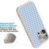 image:imageCasely iPhone 17 Pro Max Case  Seaside Stitch  Vintage Roses  Align SoftTouch Flexible Bumper Case  Compatible with MagSafeTiny Stars  Red  Blue