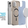 image:imageCasely iPhone 17 Pro Max Case  Seaside Stitch  Vintage Roses  Align SoftTouch Flexible Bumper Case  Compatible with MagSafeTiny Stars  Red  Blue