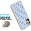 image:imageCasely iPhone 17 Pro Max Case  Seaside Stitch  Vintage Roses  Align SoftTouch Flexible Bumper Case  Compatible with MagSafeTiny Stars  Red  Blue