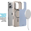 image:imageCasely iPhone 17 Pro Max Case  Seaside Stitch  Vintage Roses  Align SoftTouch Flexible Bumper Case  Compatible with MagSafeTiny Stars  Red  Blue